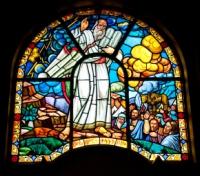 Holy Trinity Cathedral - Ten Commandments Stain Glass